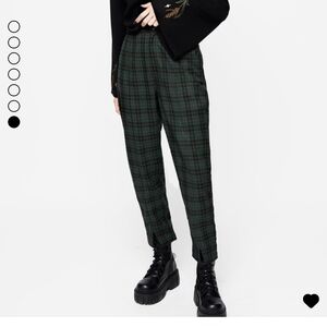 Disturbia Nightengale Split Plaid Pants